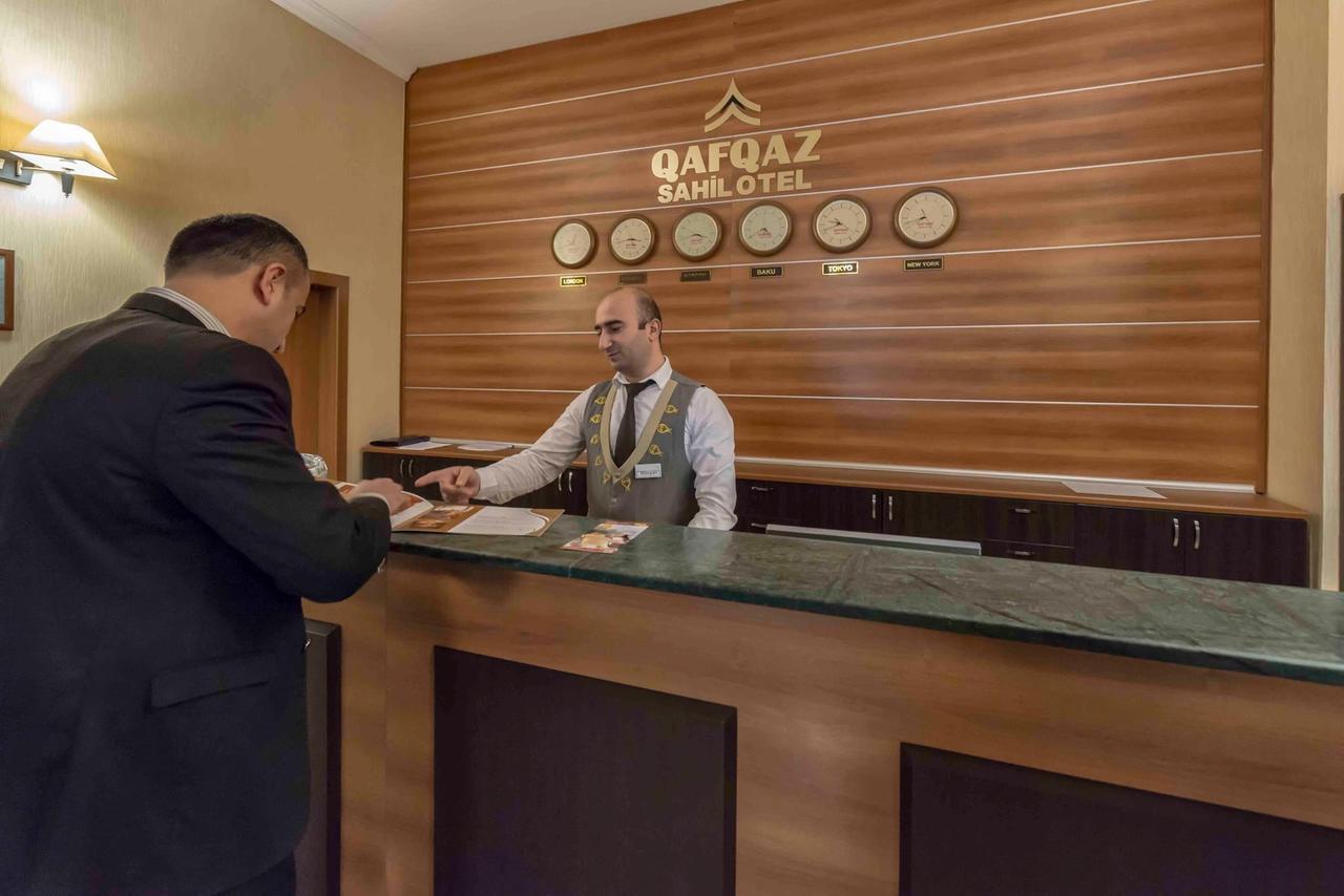 Kaspia Sahil Hotel Lankaran Exteriör bild